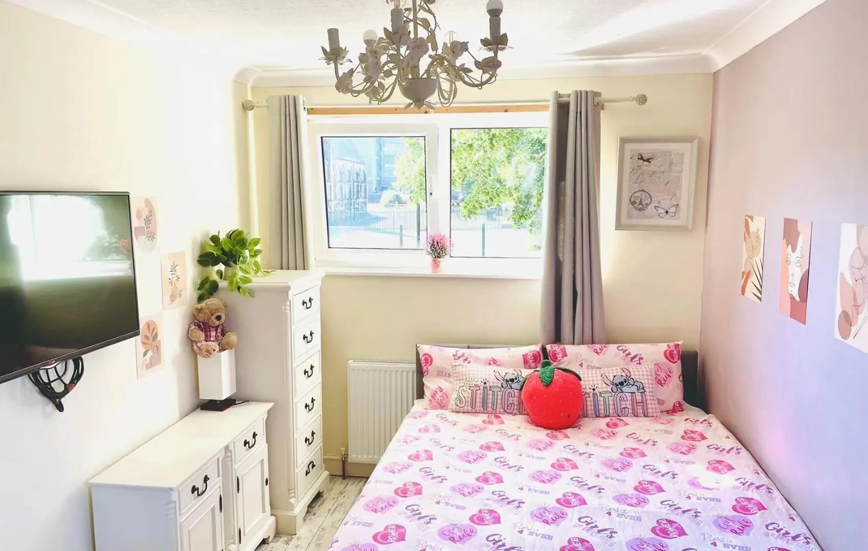 Daire Cosy 3 Bed House At Citycentre & Garden & Freeparking Newcastle upon Tyne Birleşik Krallık